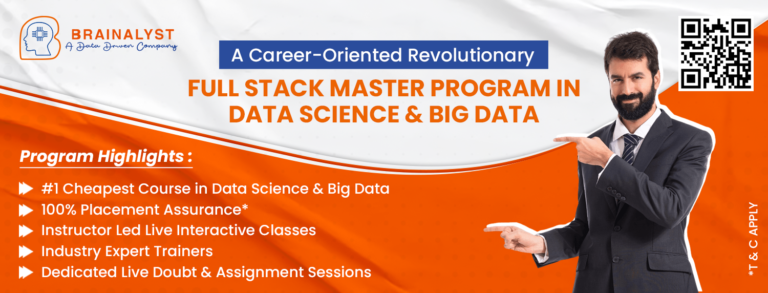 Elevate Your Tech Career with Brainalyst’s Full Stack Master Program in Data Science and Big Data