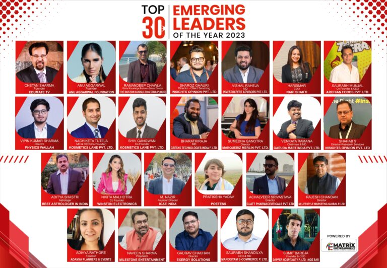 TOP 30 EMERGING LEADERS – 2023
