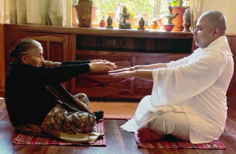 Ram Govind Das emphasis to learn balance from Yoga